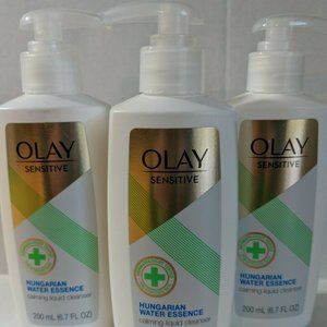 3 Olay Sensitive Calming Liquid Cleansers